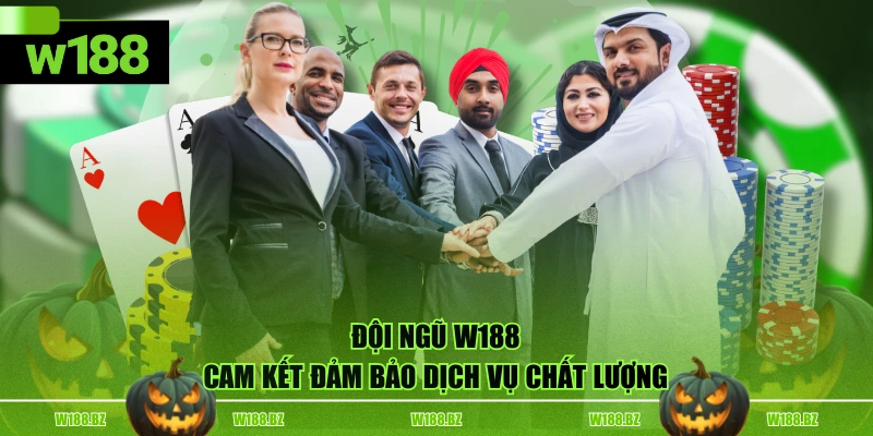 Giới Thiệu W188 2 Đội ngũ W188 cam kết đảm bảo dịch vụ chất lượng