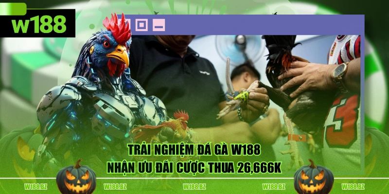 Đá Gà W188 4 Trải nghiệm Đá Gà W188 nhận ưu đãi cược thua 26,666K
